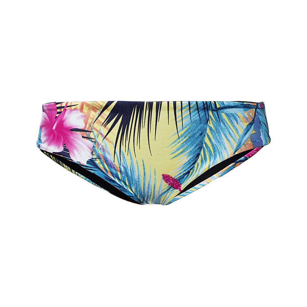 Filicudi Ruched Bottom: Tropical Flower