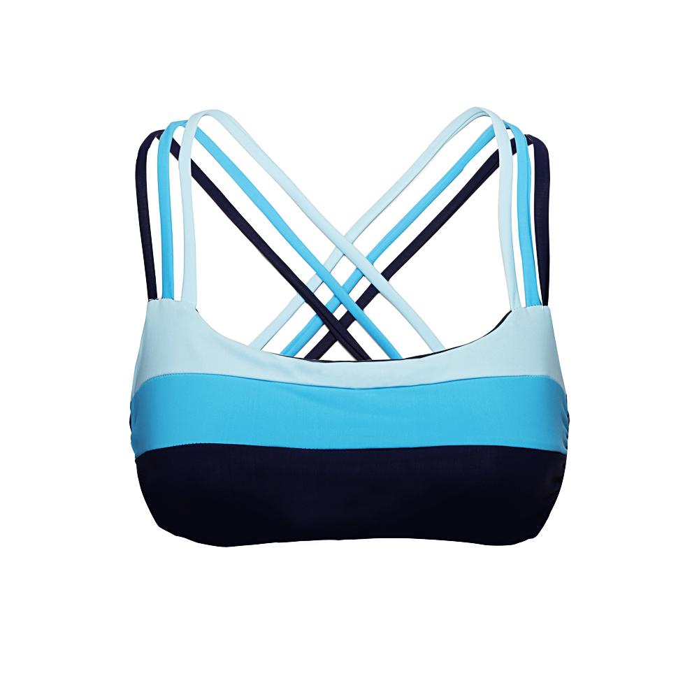 Lipari Tri Tone Blue - Top