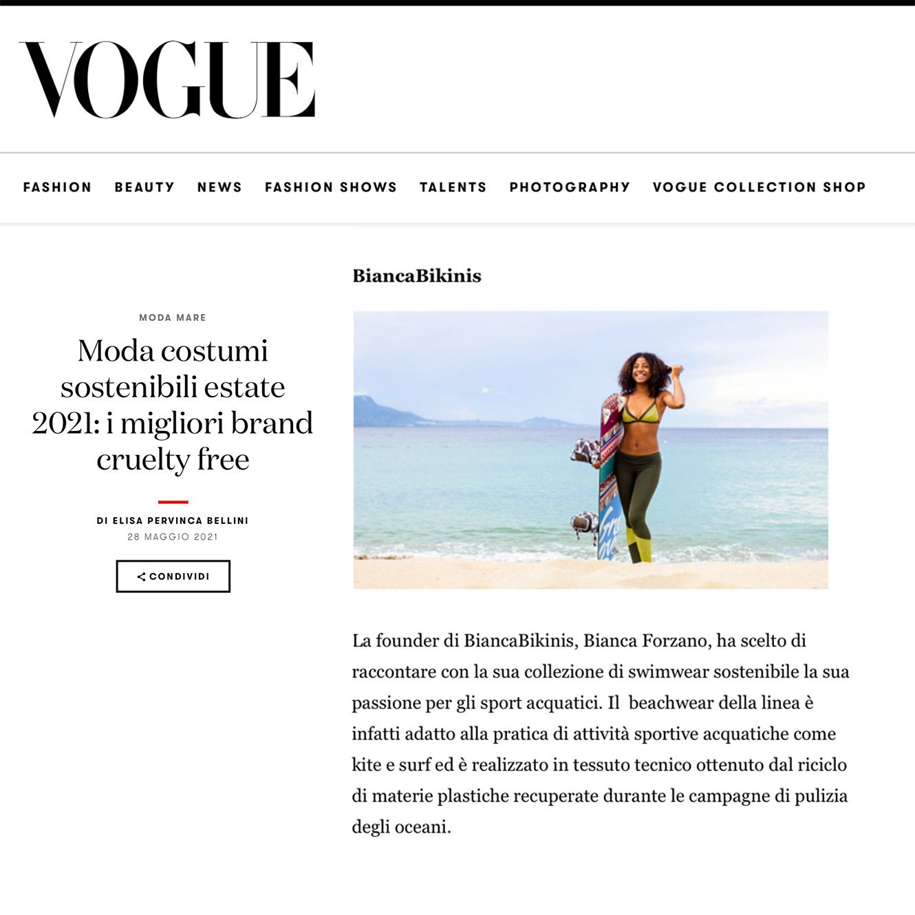 VOGUE - i migliori brand cruelty free