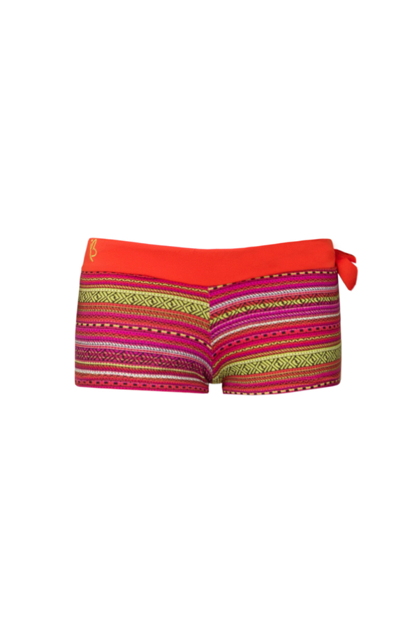 Pompei Shorts: Aztec Orange