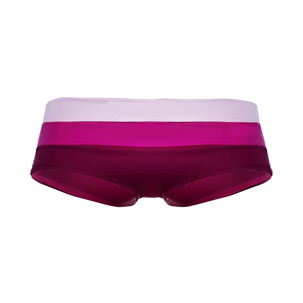 Lipari Boy Short Bottom - Tri Tone Pink