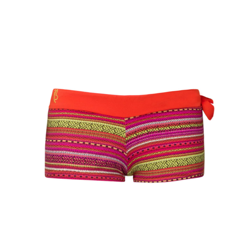 Pompei Shorts: Aztec Orange